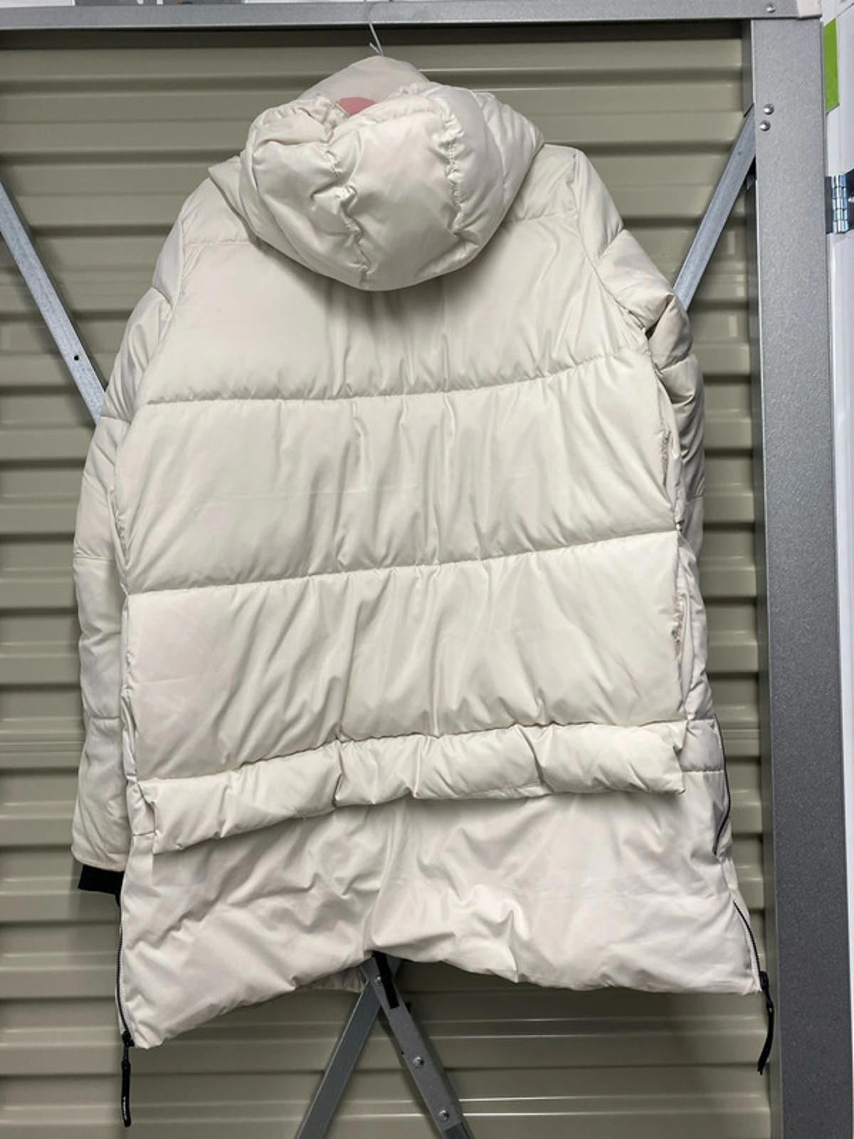 O’Neill Hyperdry ski jacket / winter coat / puffer coat cream/pink medium