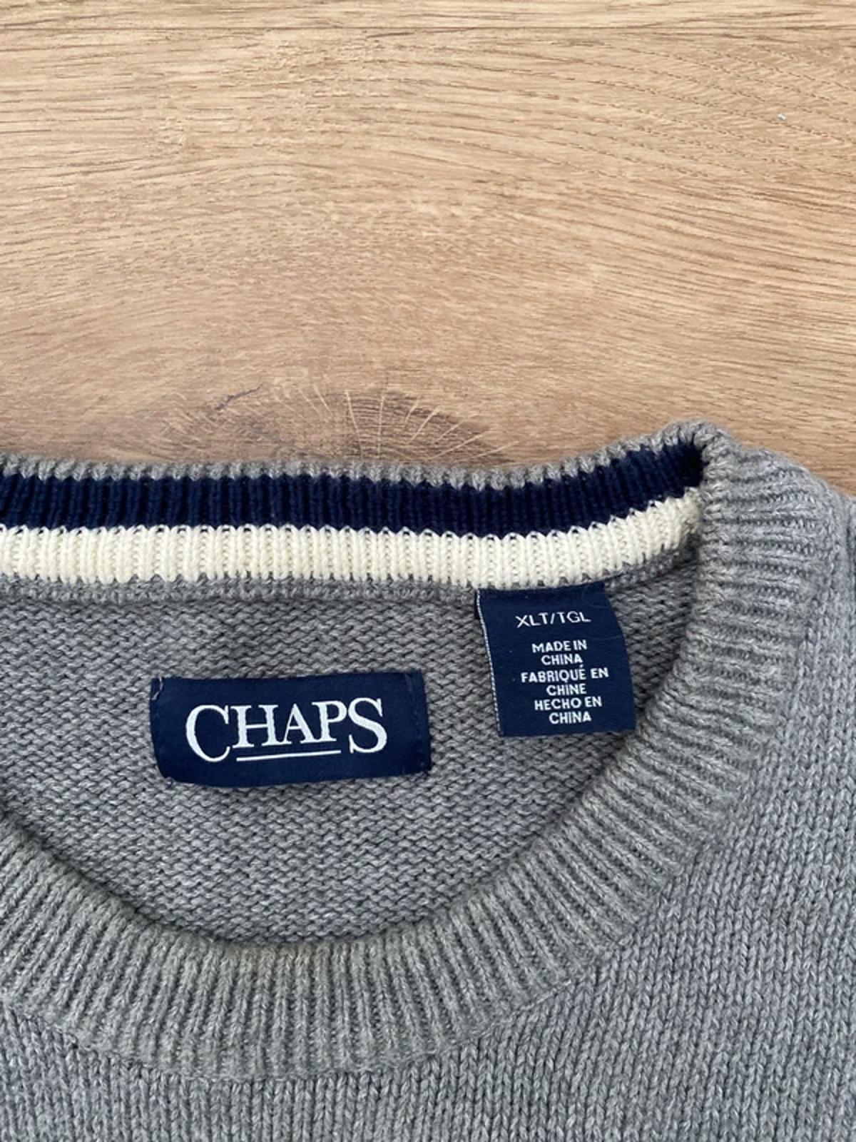 CHAPS Jumper Grey mens XL