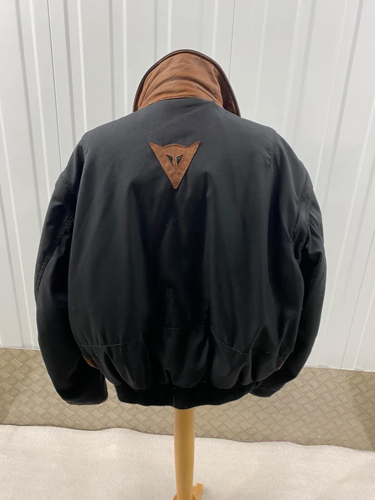 Dainese stylish leather and textile jacket medium