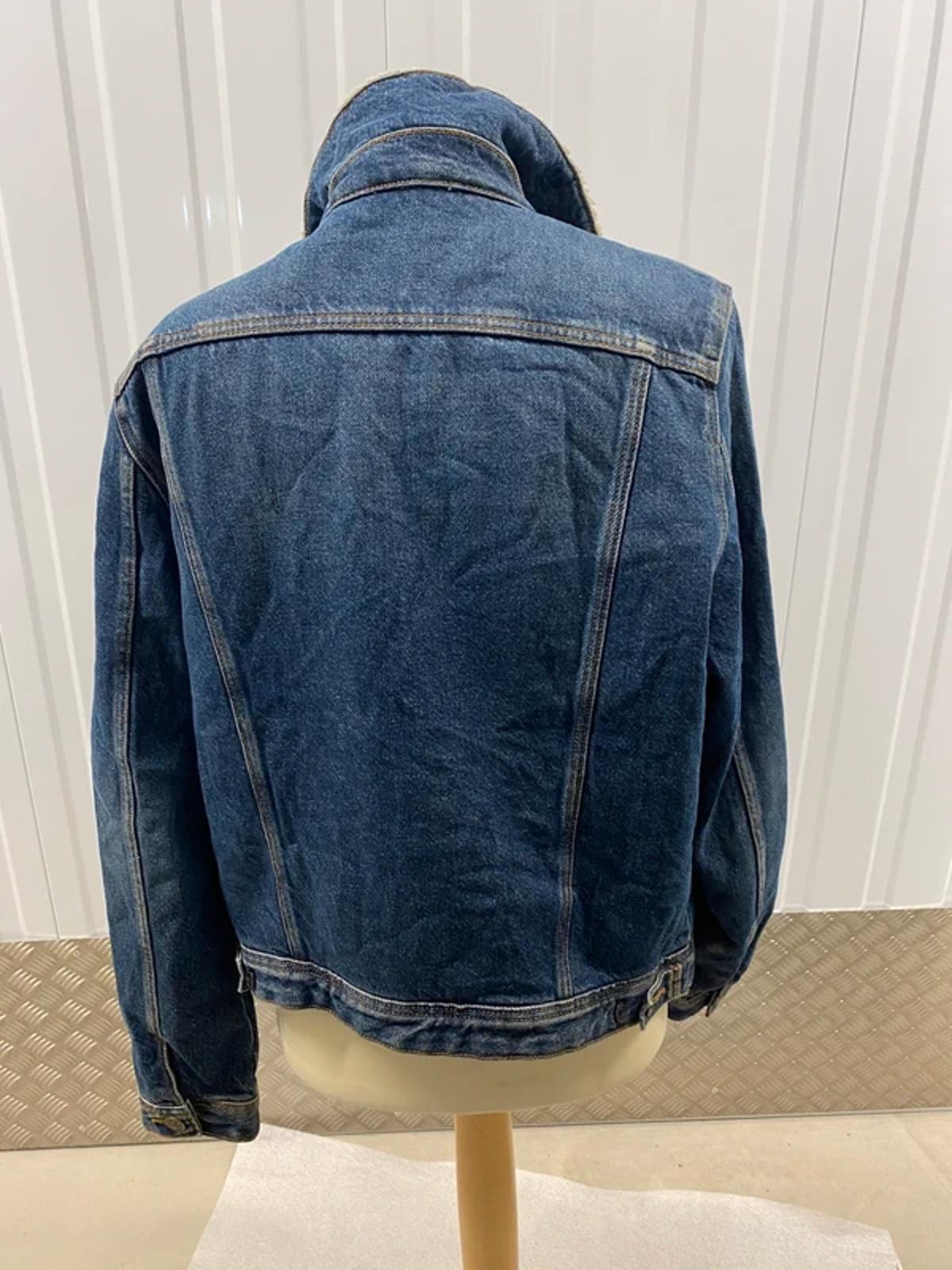Lee Storm rider Sherpa denim jacket medium
