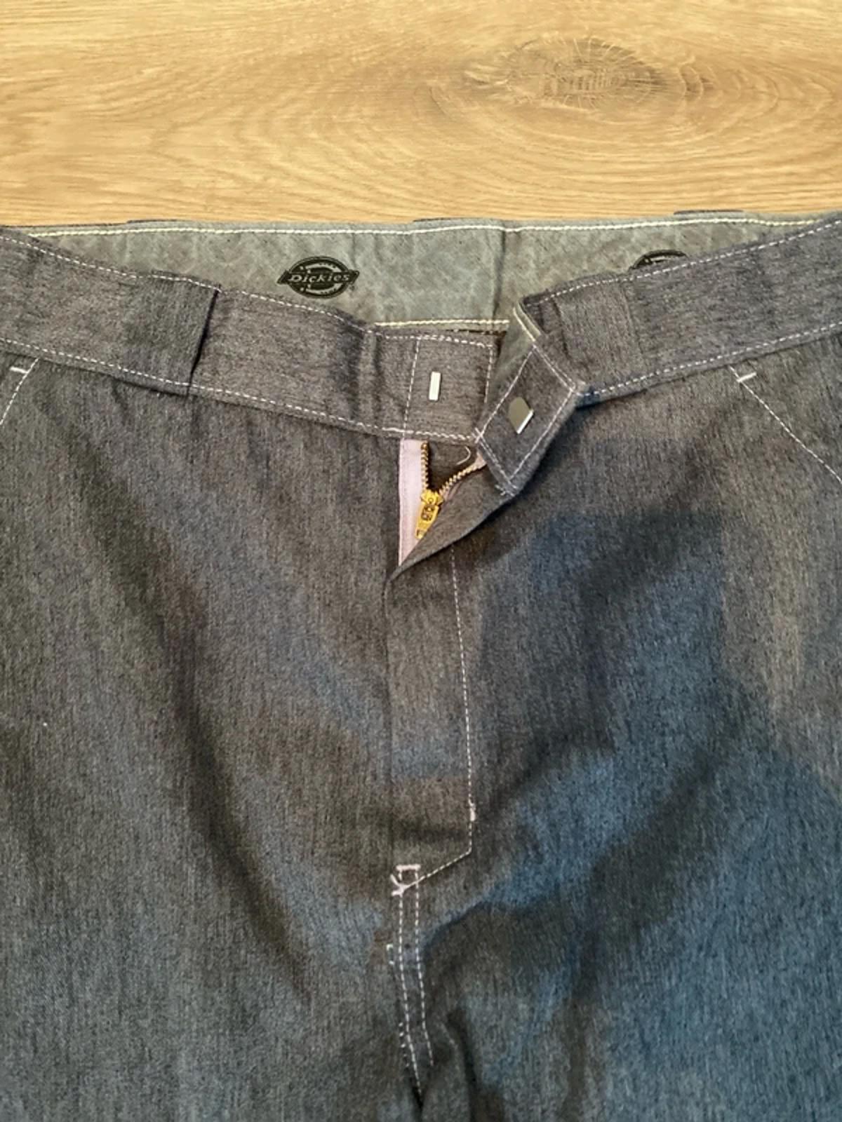 Dickies trousers pink stitching grey 32 short leg