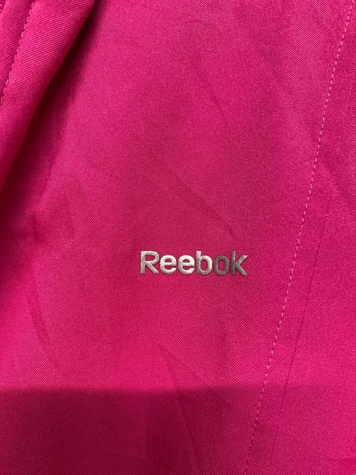 Reebok windbreaker pink