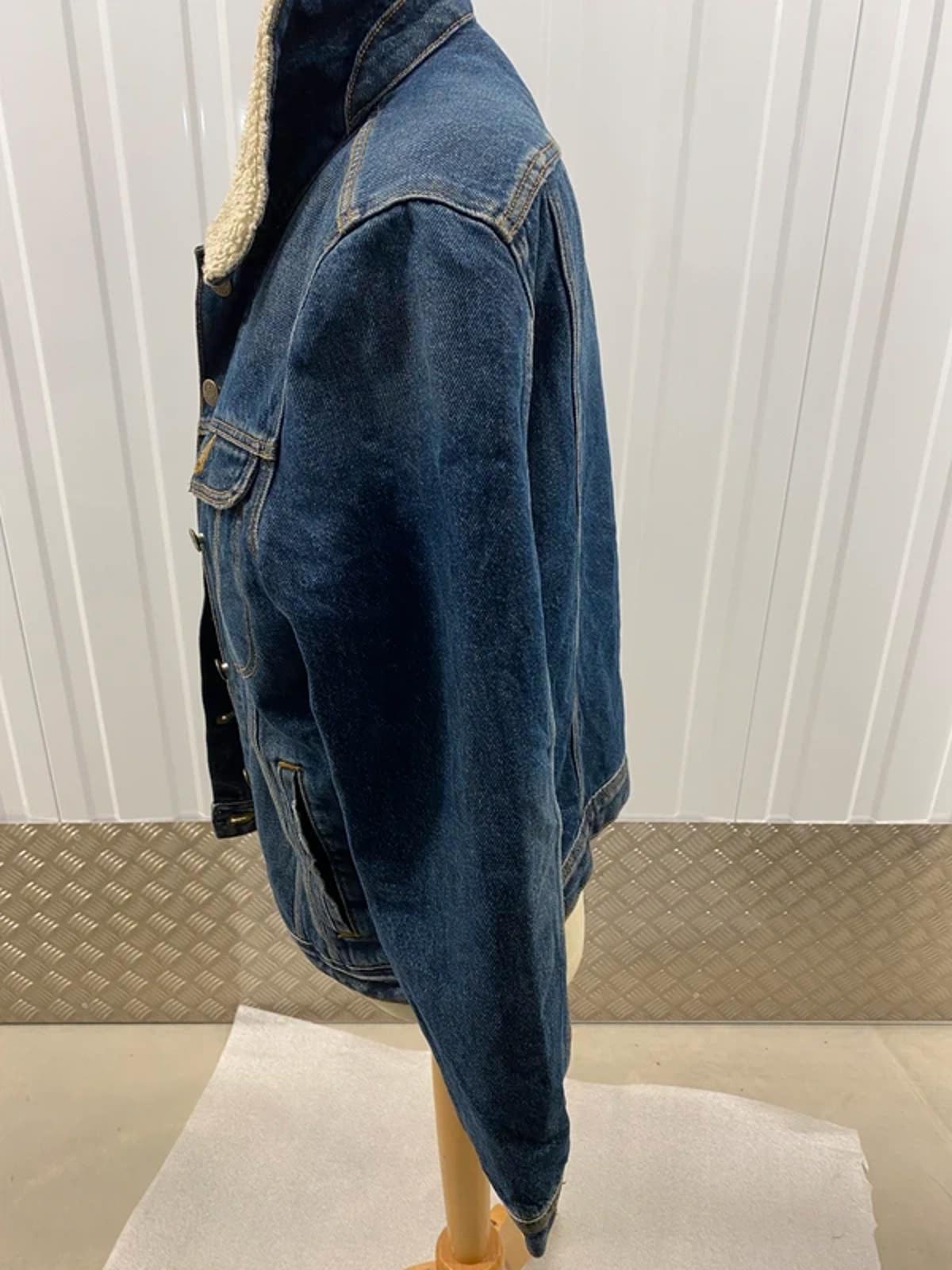 Lee Storm rider Sherpa denim jacket medium
