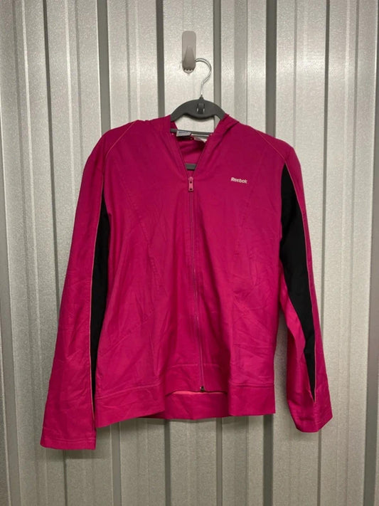 Reebok windbreaker pink