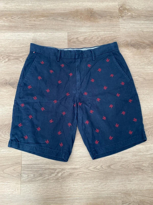 Tommy Hilfiger Shorts blue with red logo size 32