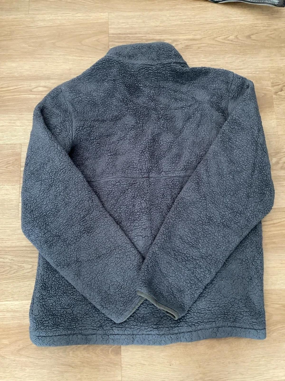 The North Face grey fluffy fleece boys size xl TG