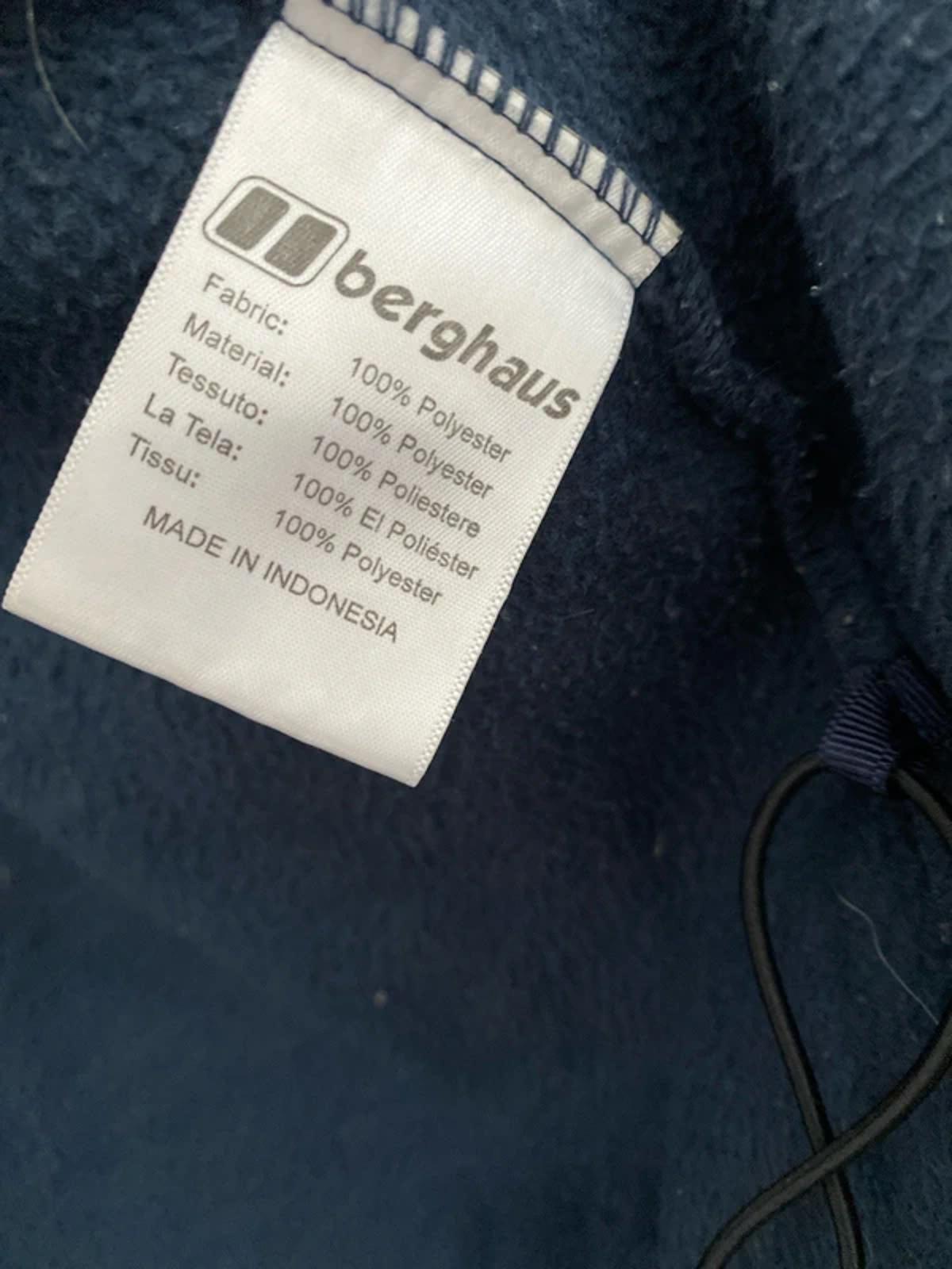 Berghaus fleece jacket navy mens XXL