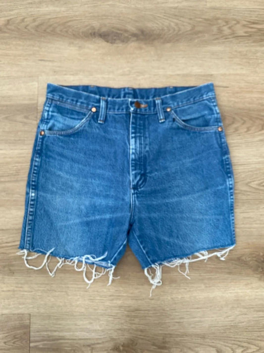 Wrangler Jeans cut off Shorts denim size 32