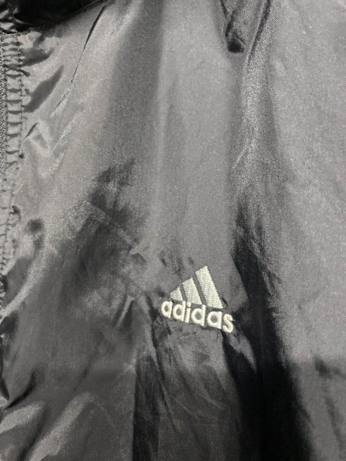 Adidas stripe windbreaker medium