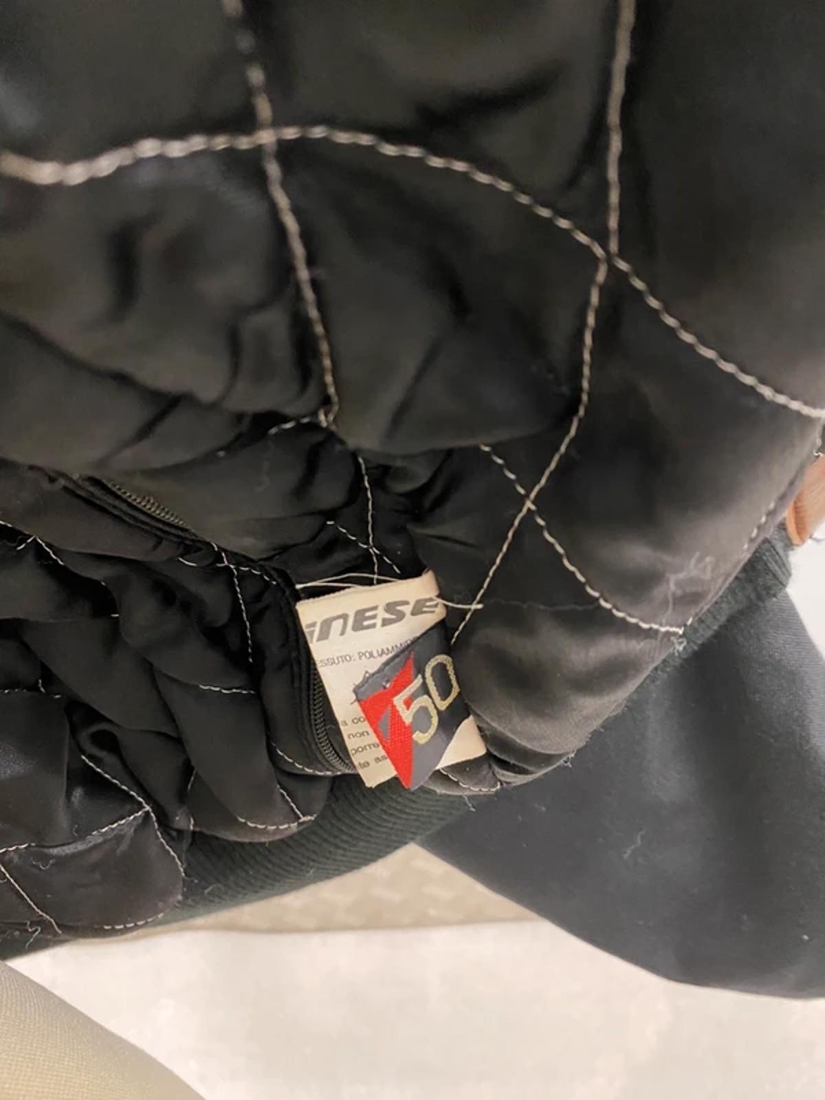 Dainese stylish leather and textile jacket medium