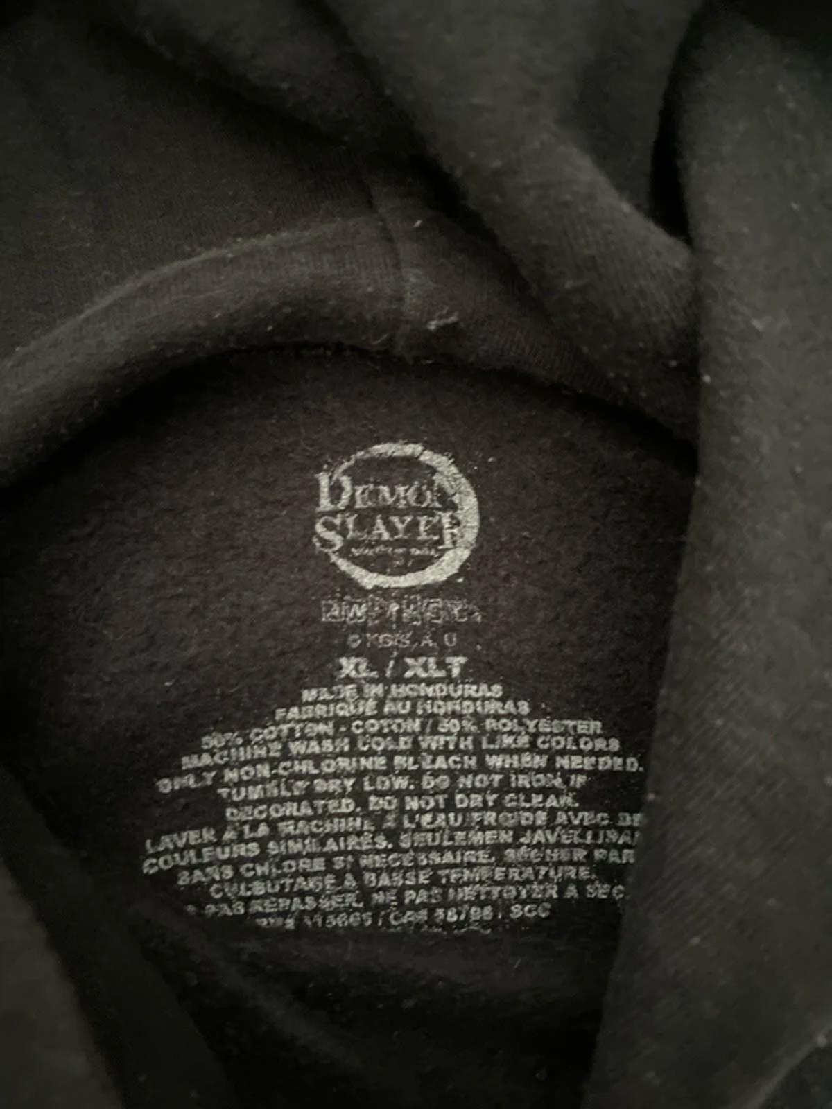 Demon Slayer Hoodie Black with graphics XL