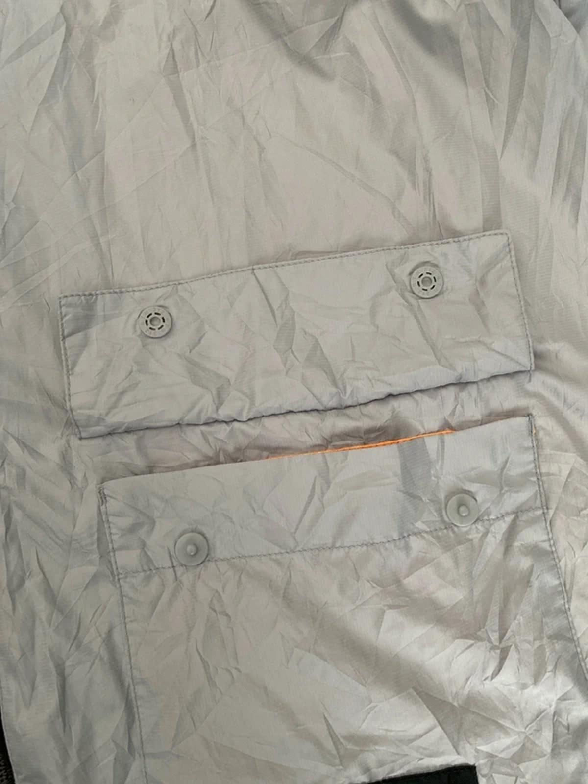 Nike Windbreaker 330 grey orange large