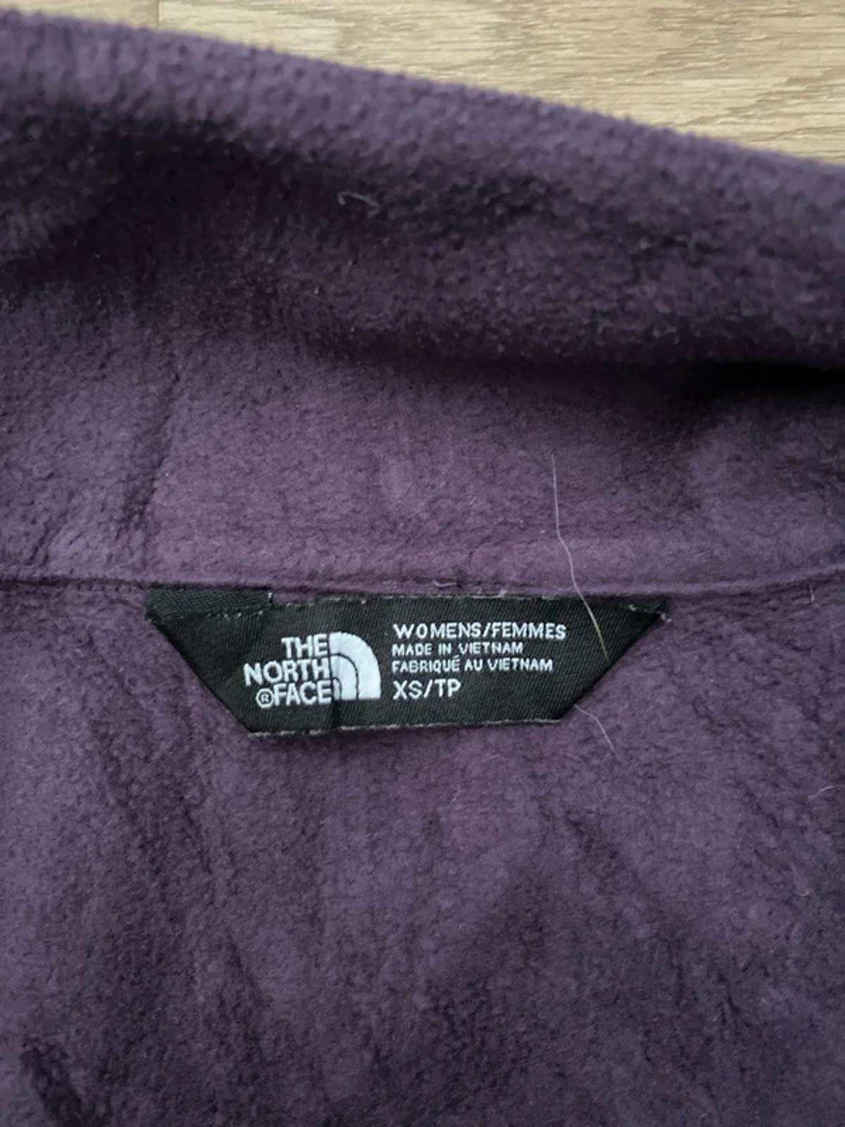 The North Face Full zip lighter jacket purple XS TP