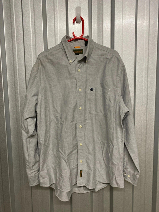 Timberland cotton long sleeved shirt large