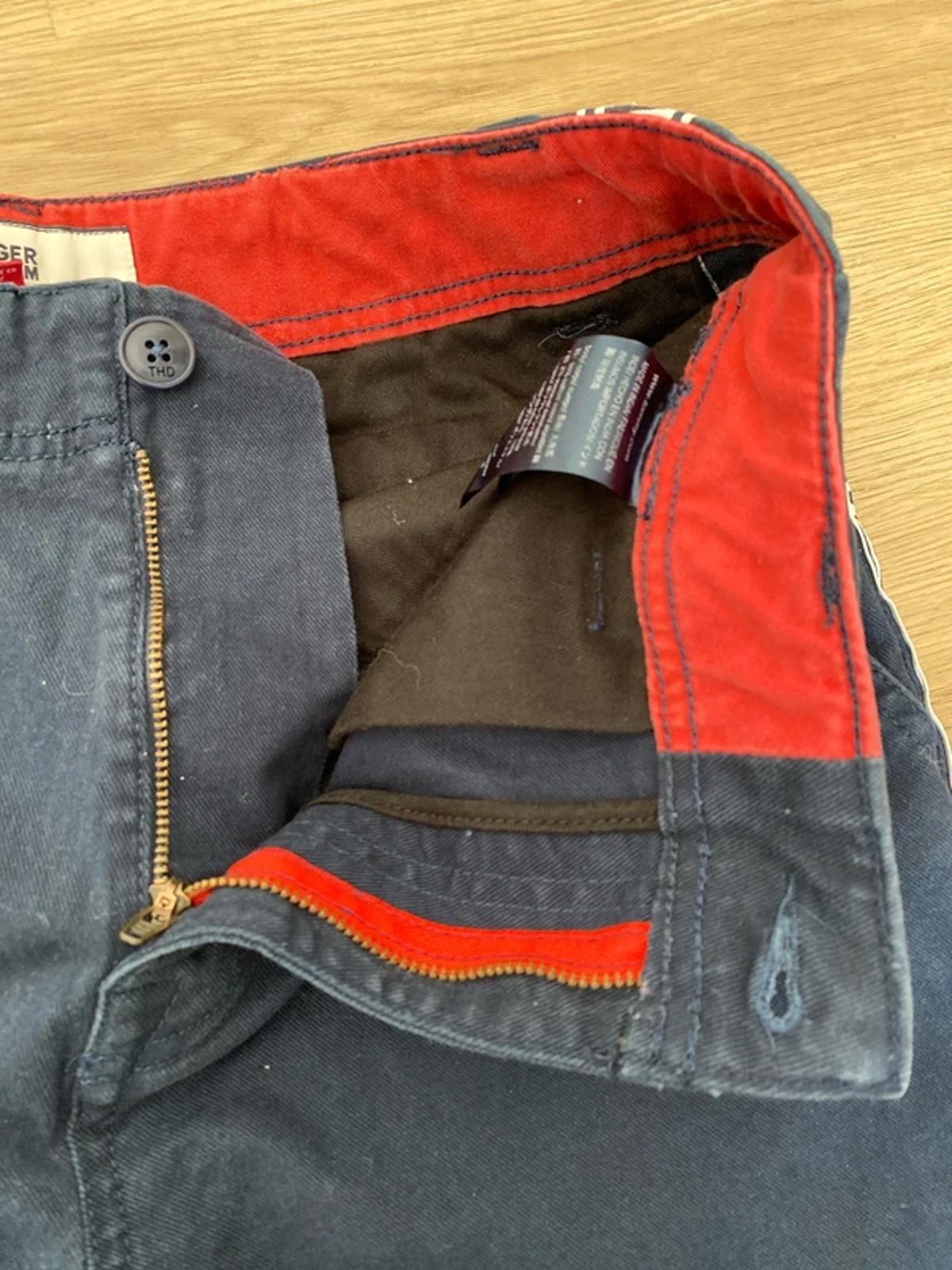 Tommy Hilfiger Denim Shorts Navy label shows size 29