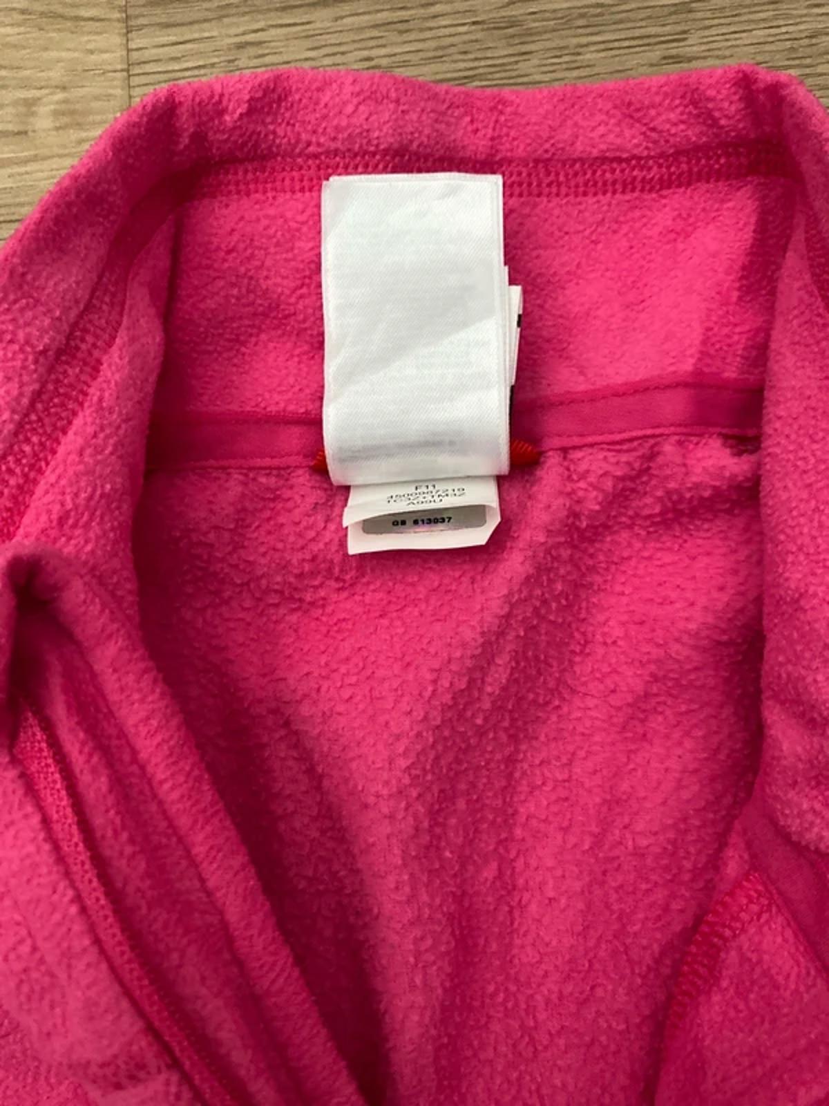 The North Face Fleece large women’s pink