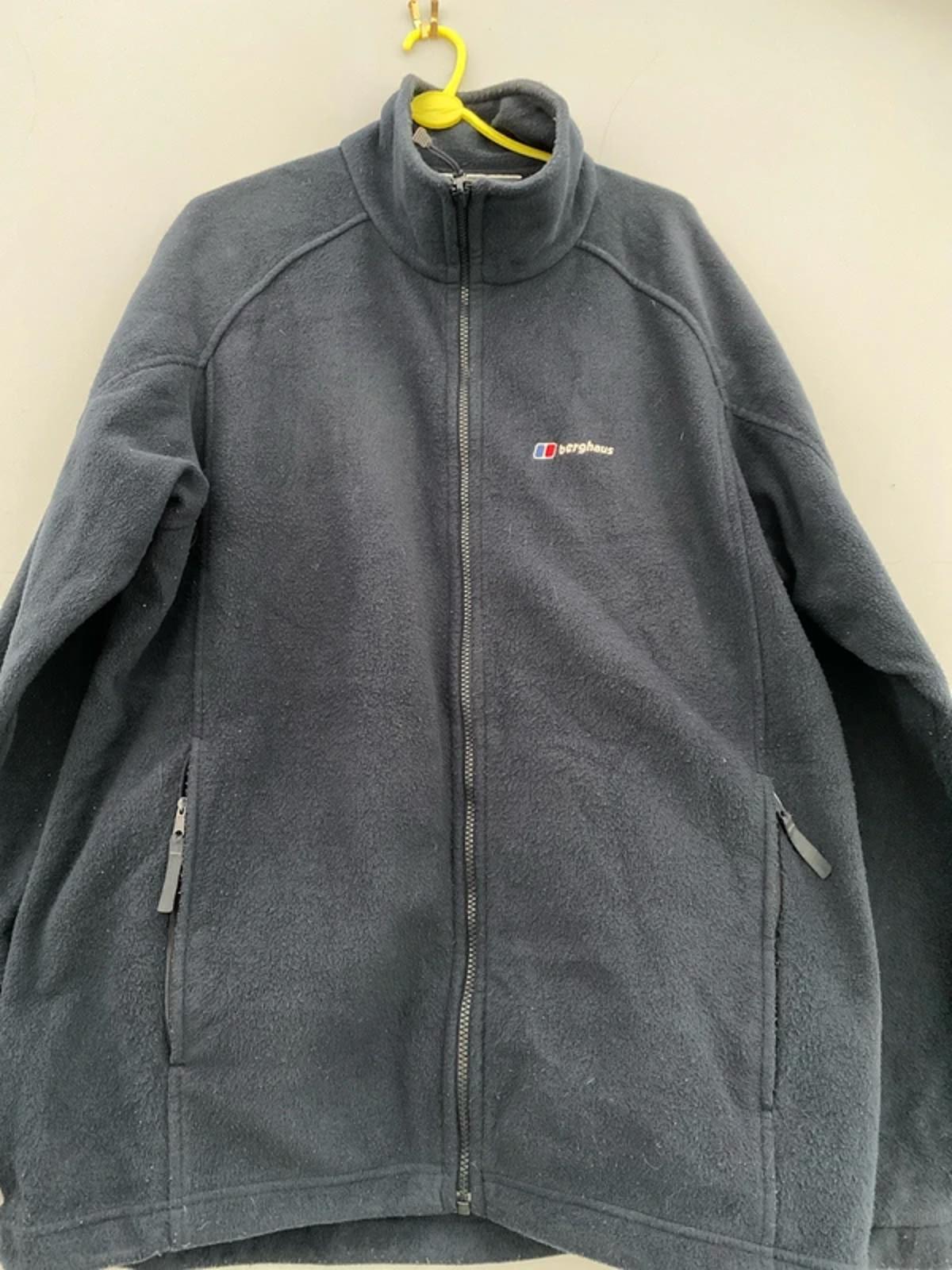 Berghaus fleece jacket navy mens XXL