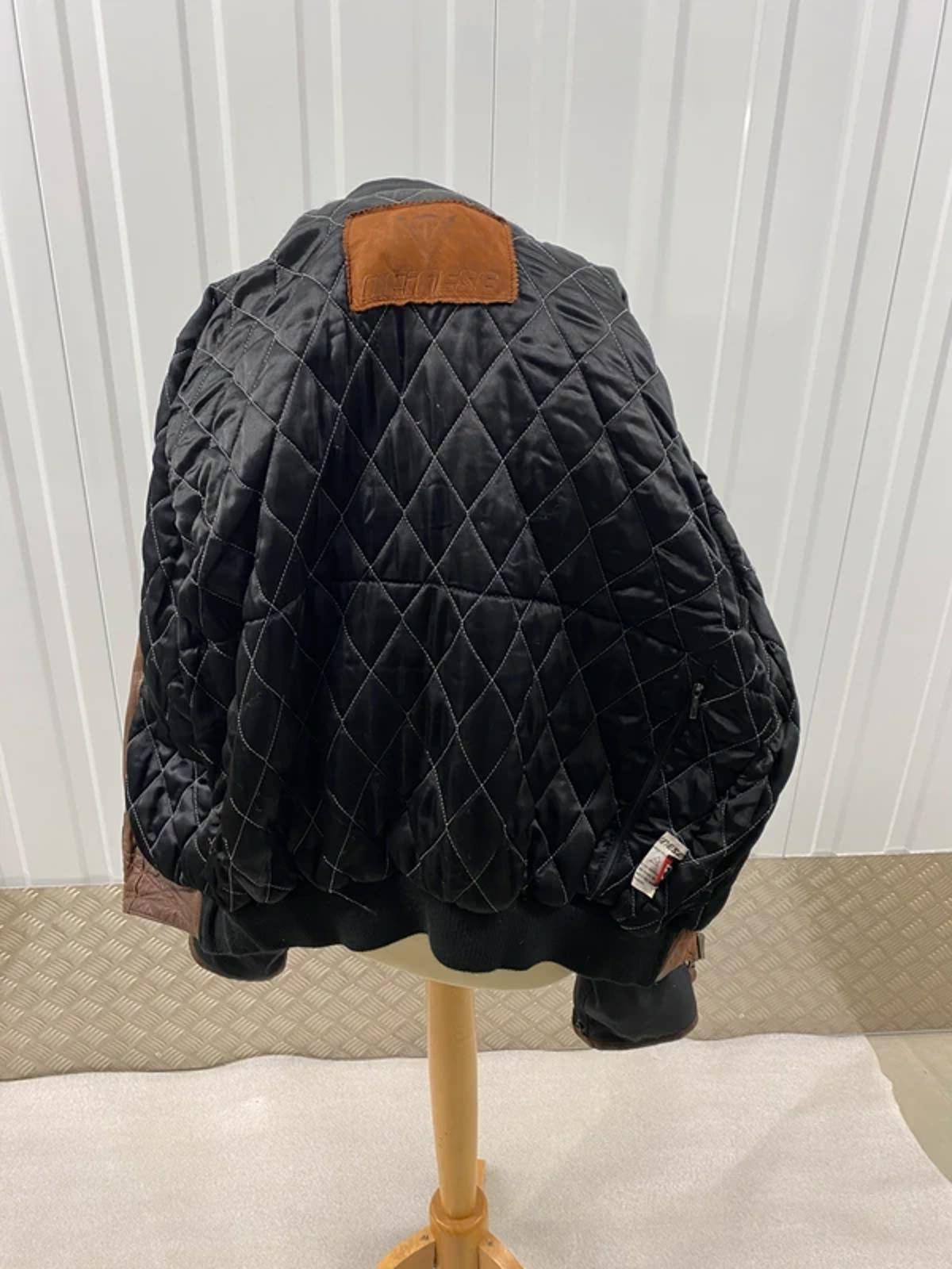 Dainese stylish leather and textile jacket medium