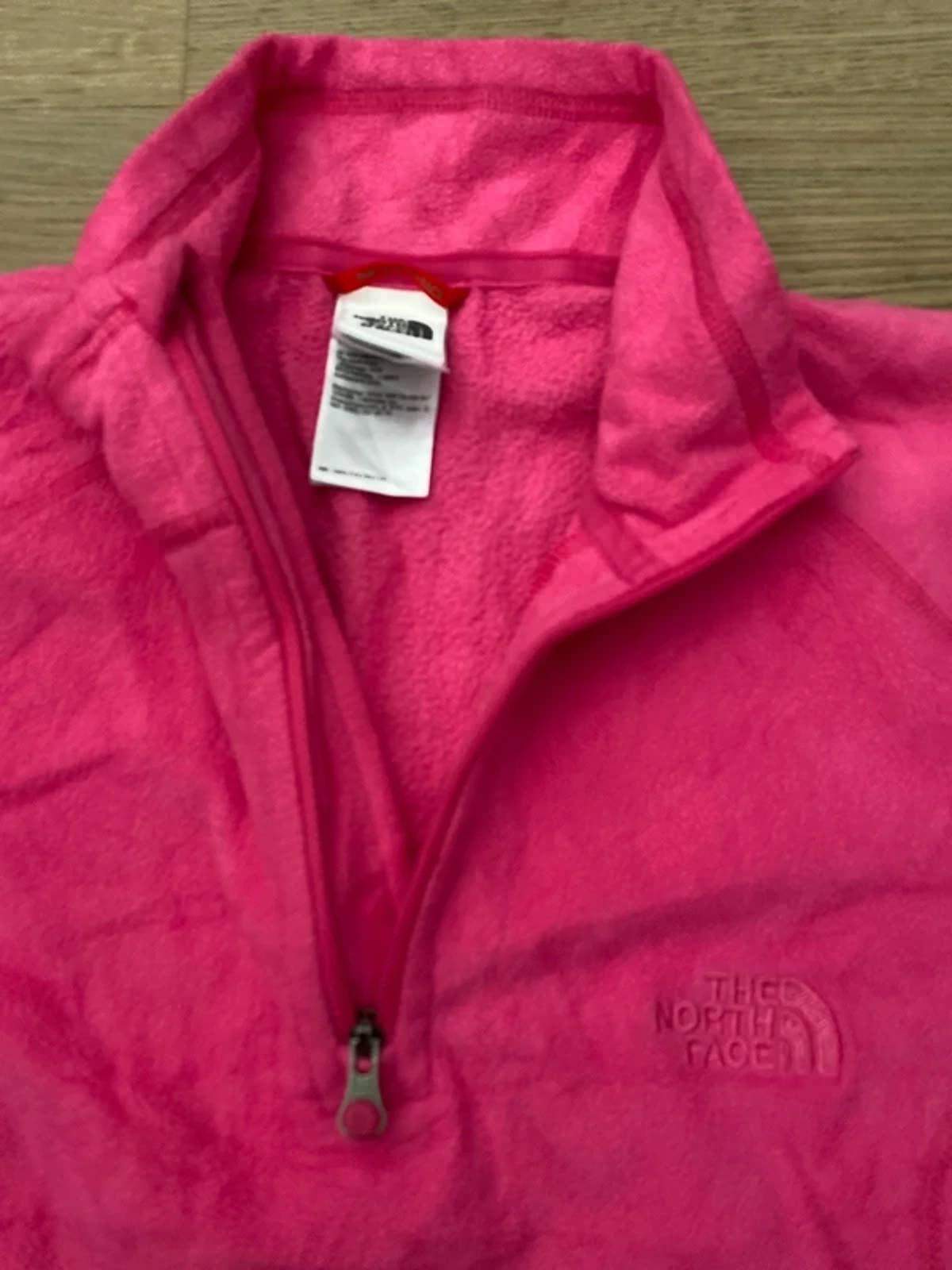 The North Face Fleece large women’s pink