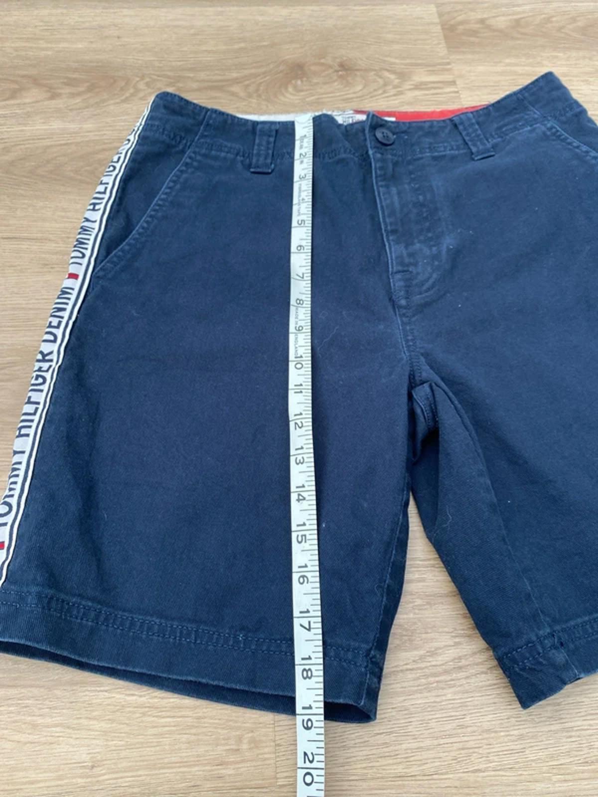 Tommy Hilfiger Denim Shorts Navy label shows size 29