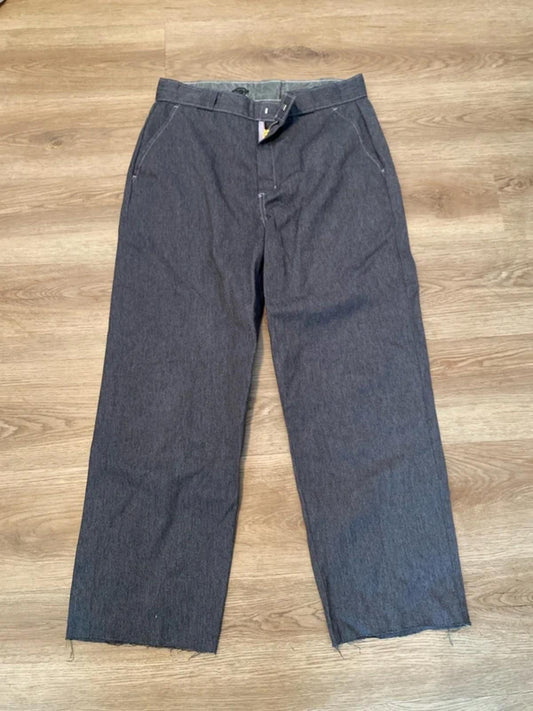 Dickies trousers pink stitching grey 32 short leg