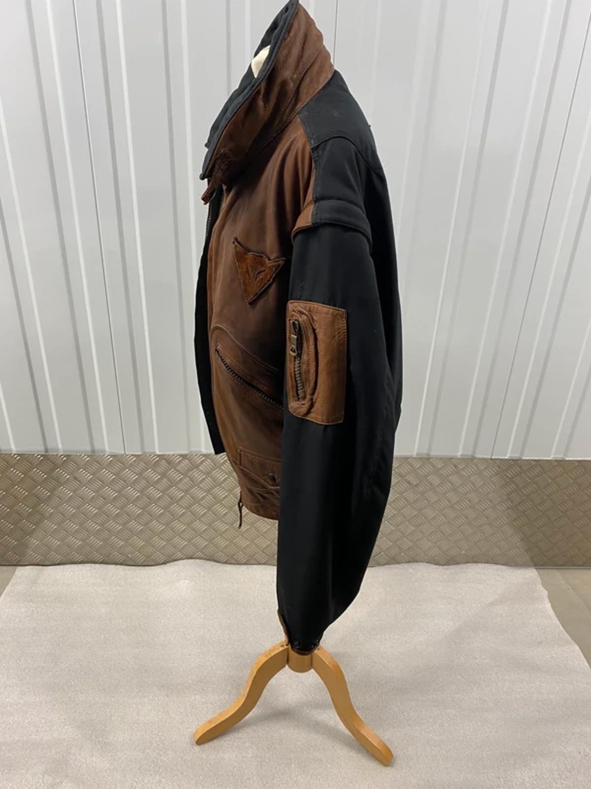 Dainese stylish leather and textile jacket medium