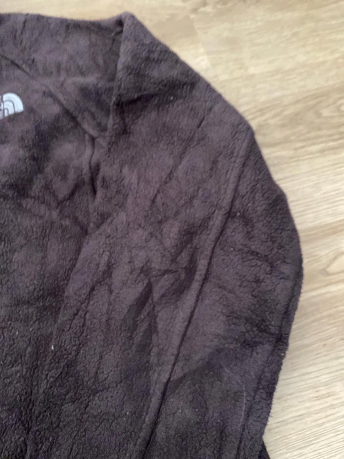 The North Face fleece full zip brown S/P women’s