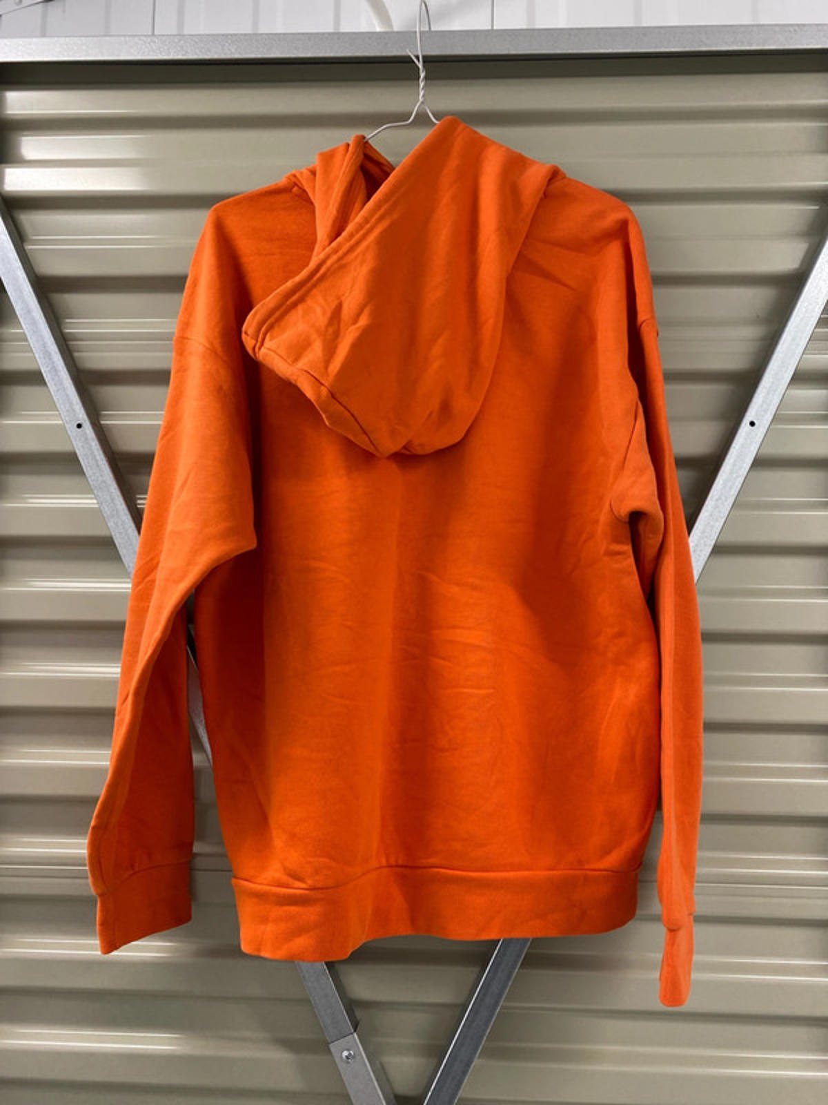 Adidas orange hoodie size 8