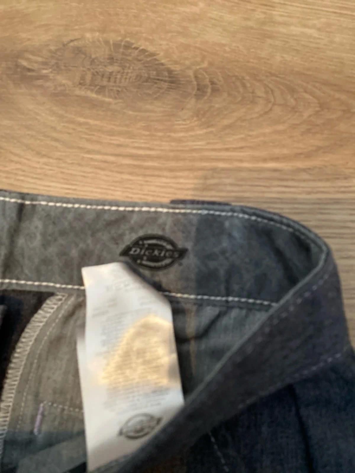 Dickies trousers pink stitching grey 32 short leg