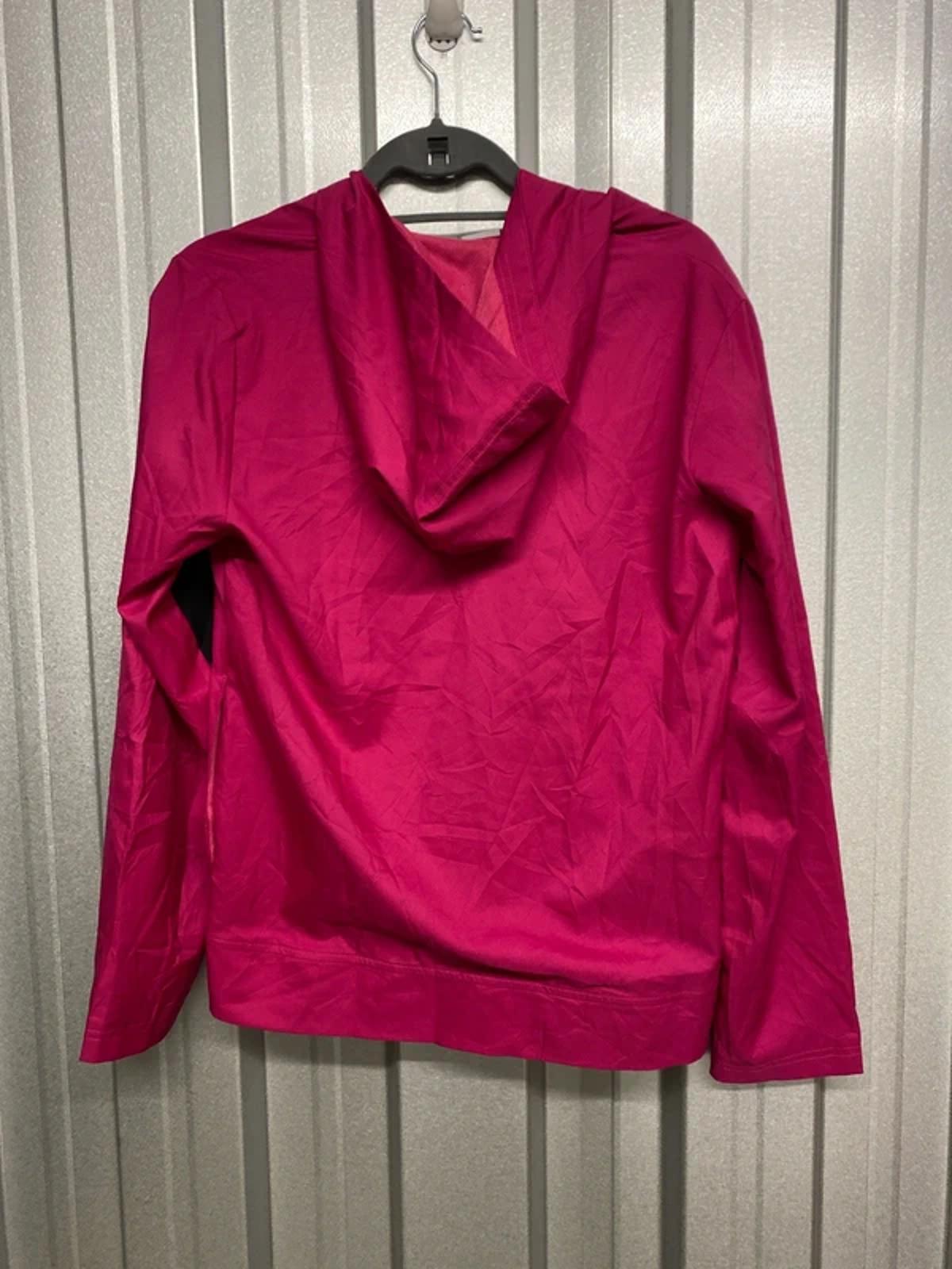 Reebok windbreaker pink