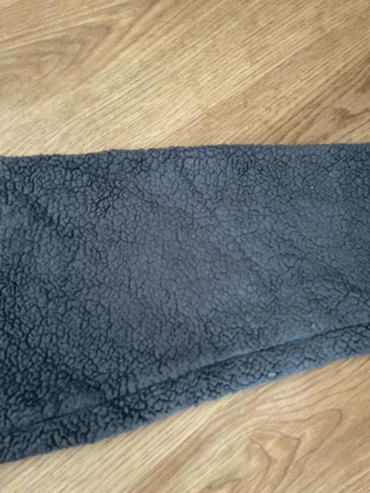 The North Face grey fluffy fleece boys size xl TG