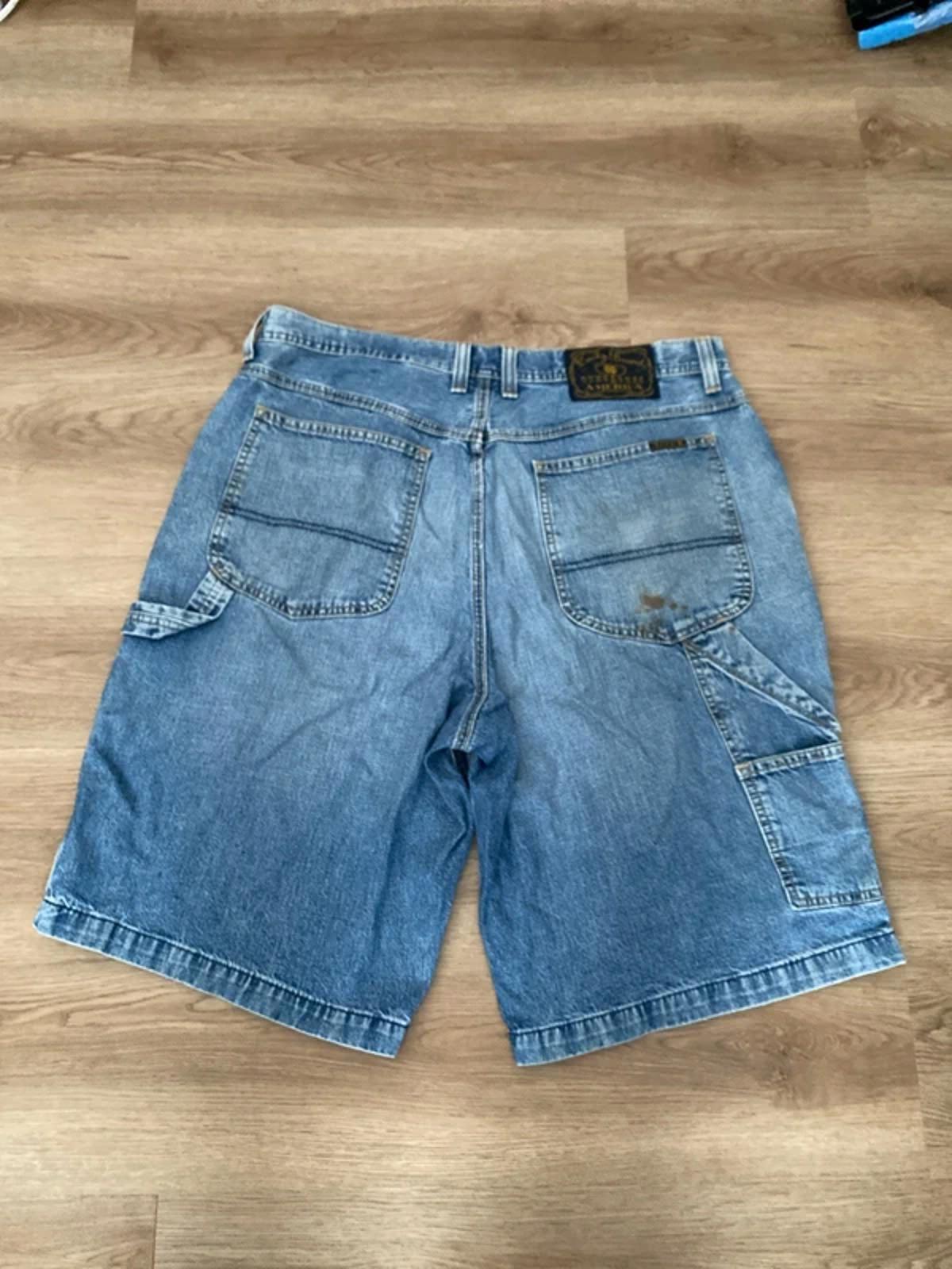 Lucky Brand American baggy Jean shorts Jorts size 36