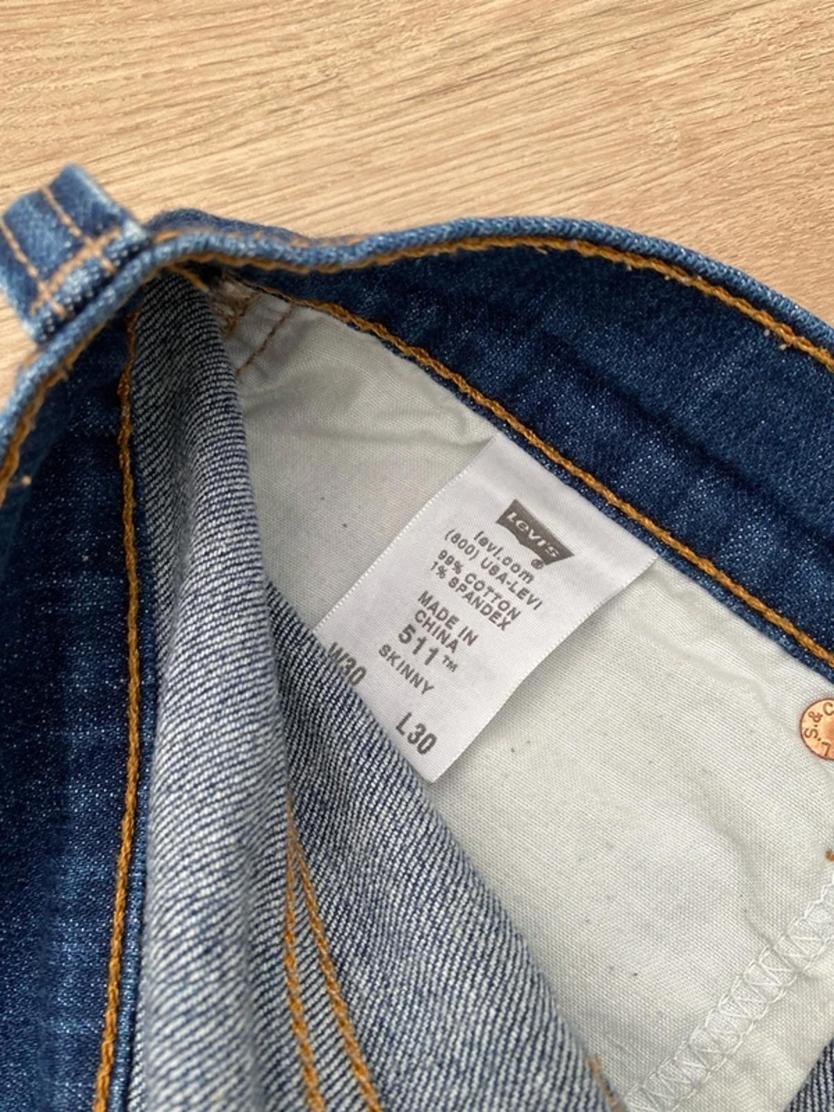 Levi’s Strauss 511 cut off Jean shorts size 30 skinny fit