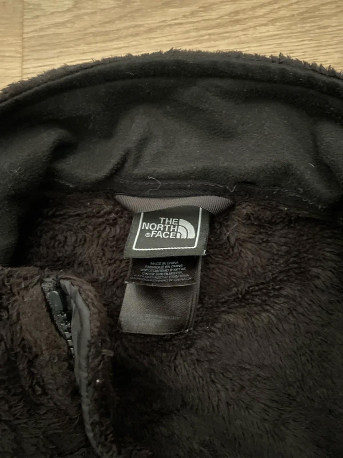 The North Face fluffy fleece XL TG black