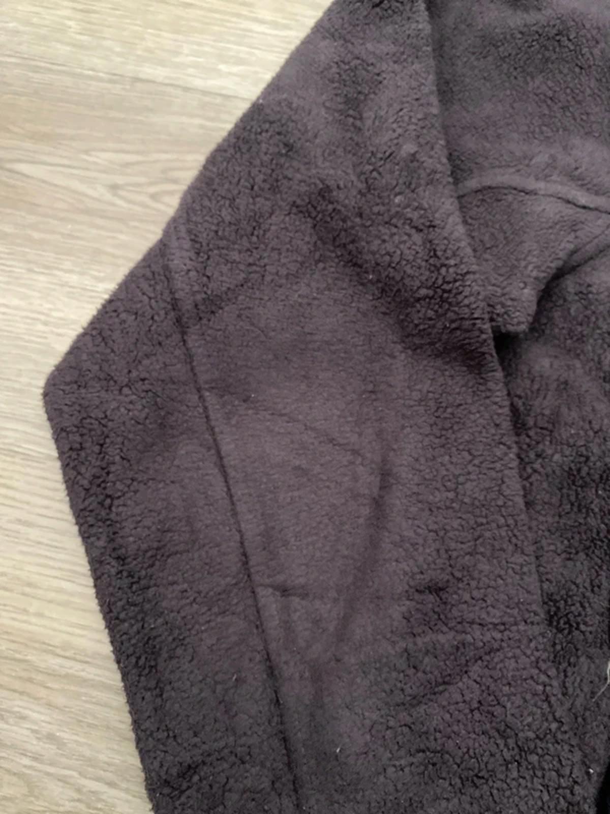 The North Face fleece full zip brown S/P women’s