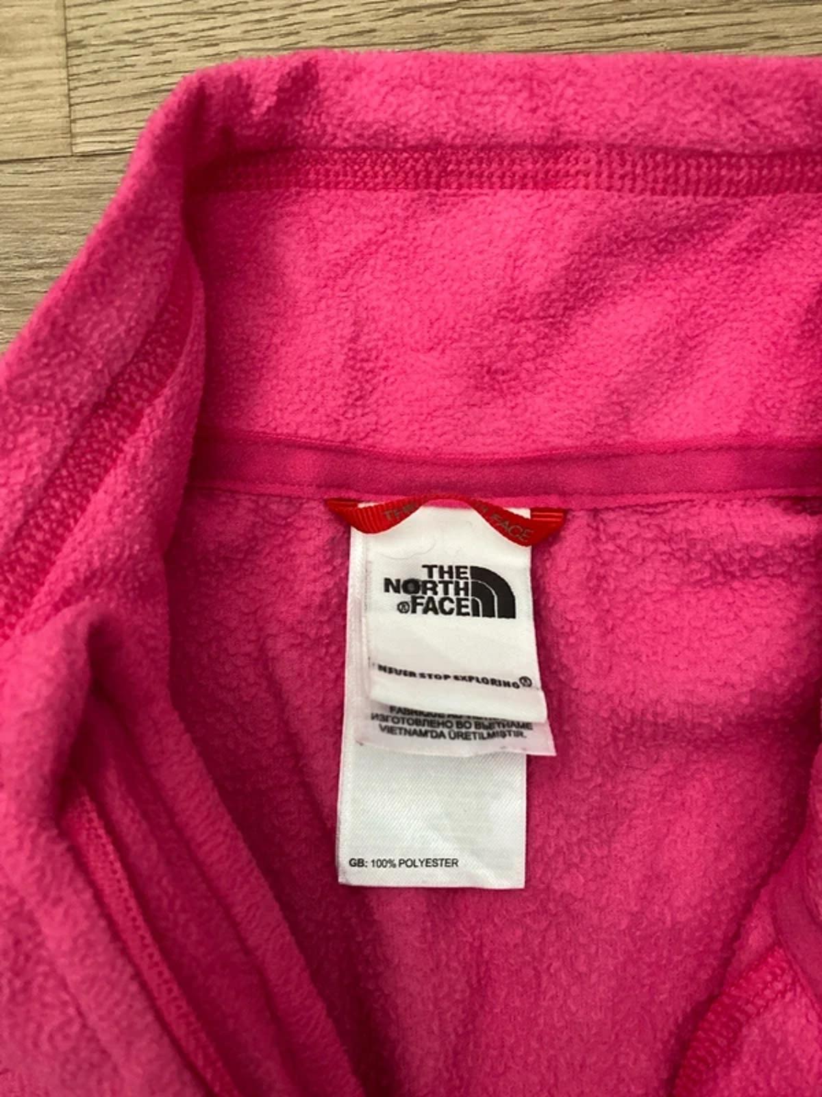 The North Face Fleece large women’s pink