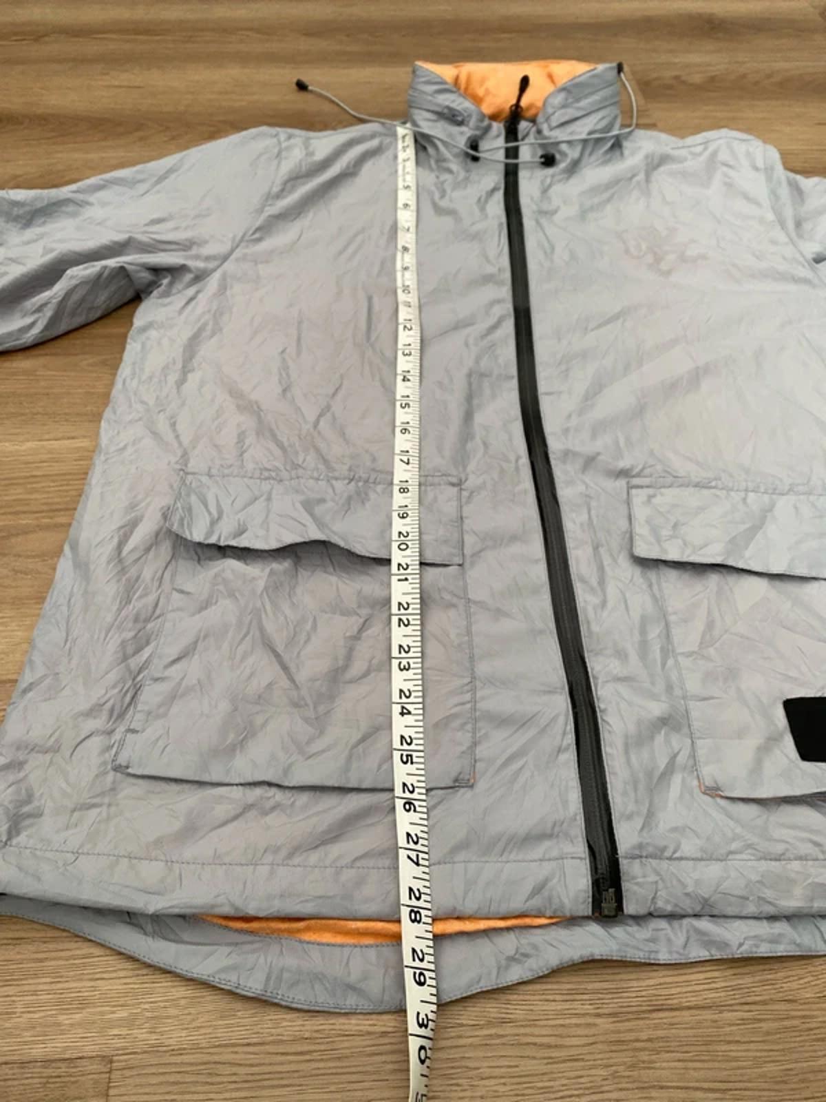 Nike Windbreaker 330 grey orange large
